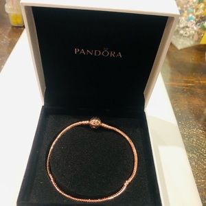 Rose Gold Charm Bracelet